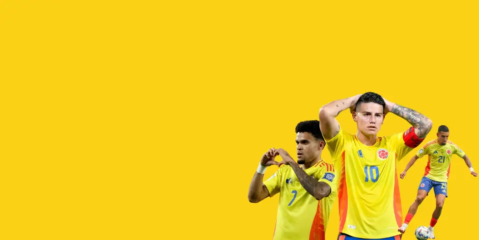 Teams photo of Colombia before match