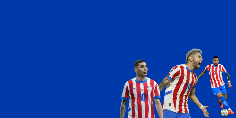 Teams photo of Paraguay before match