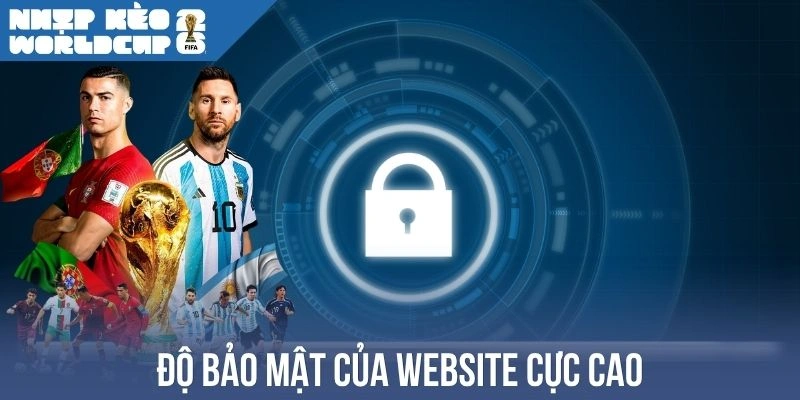 Độ bảo mật của website cực cao
